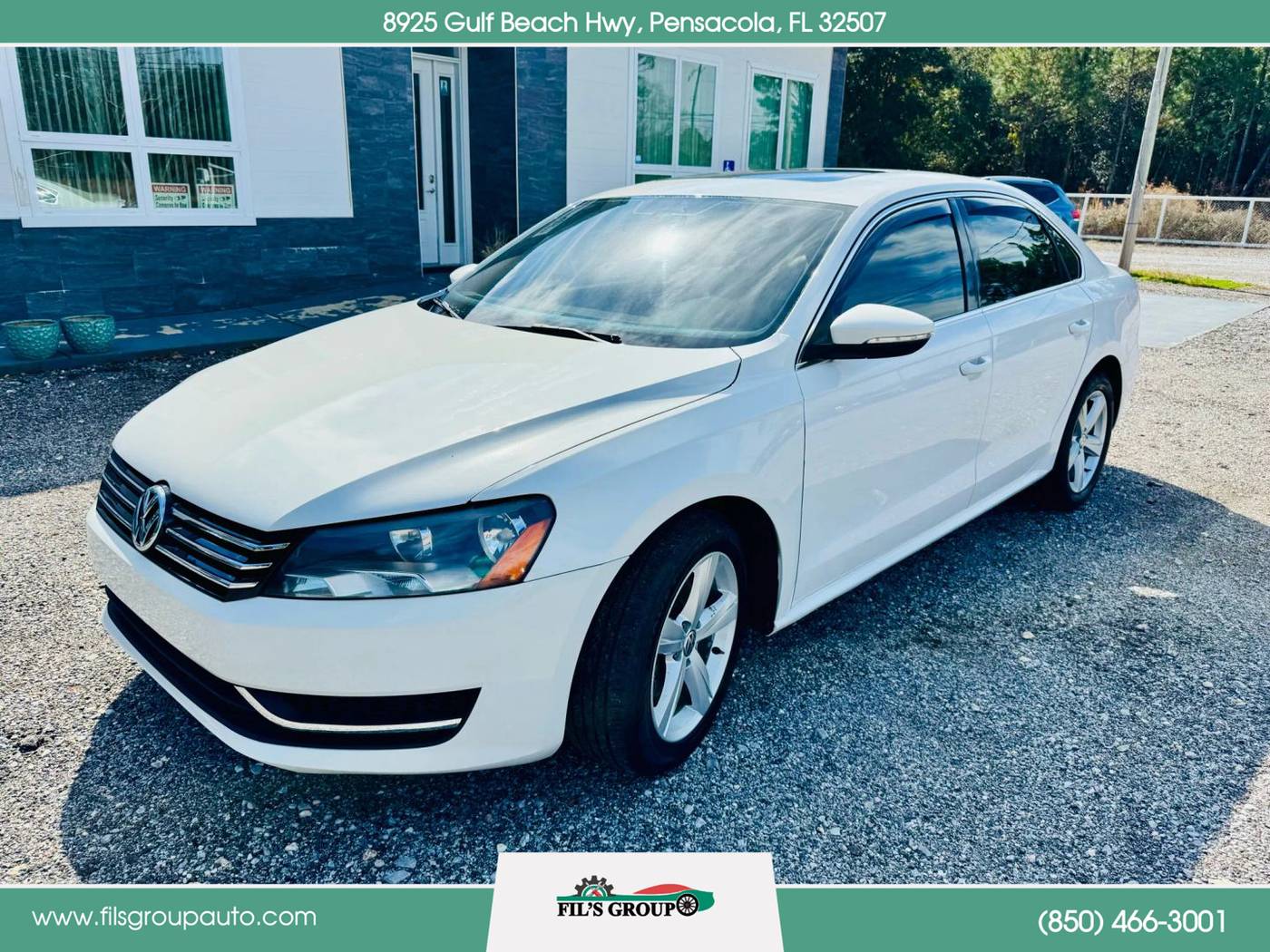 2012 Volkswagen Passat TDI SE — Sedan — 125,901 mi — Pensacola, FL