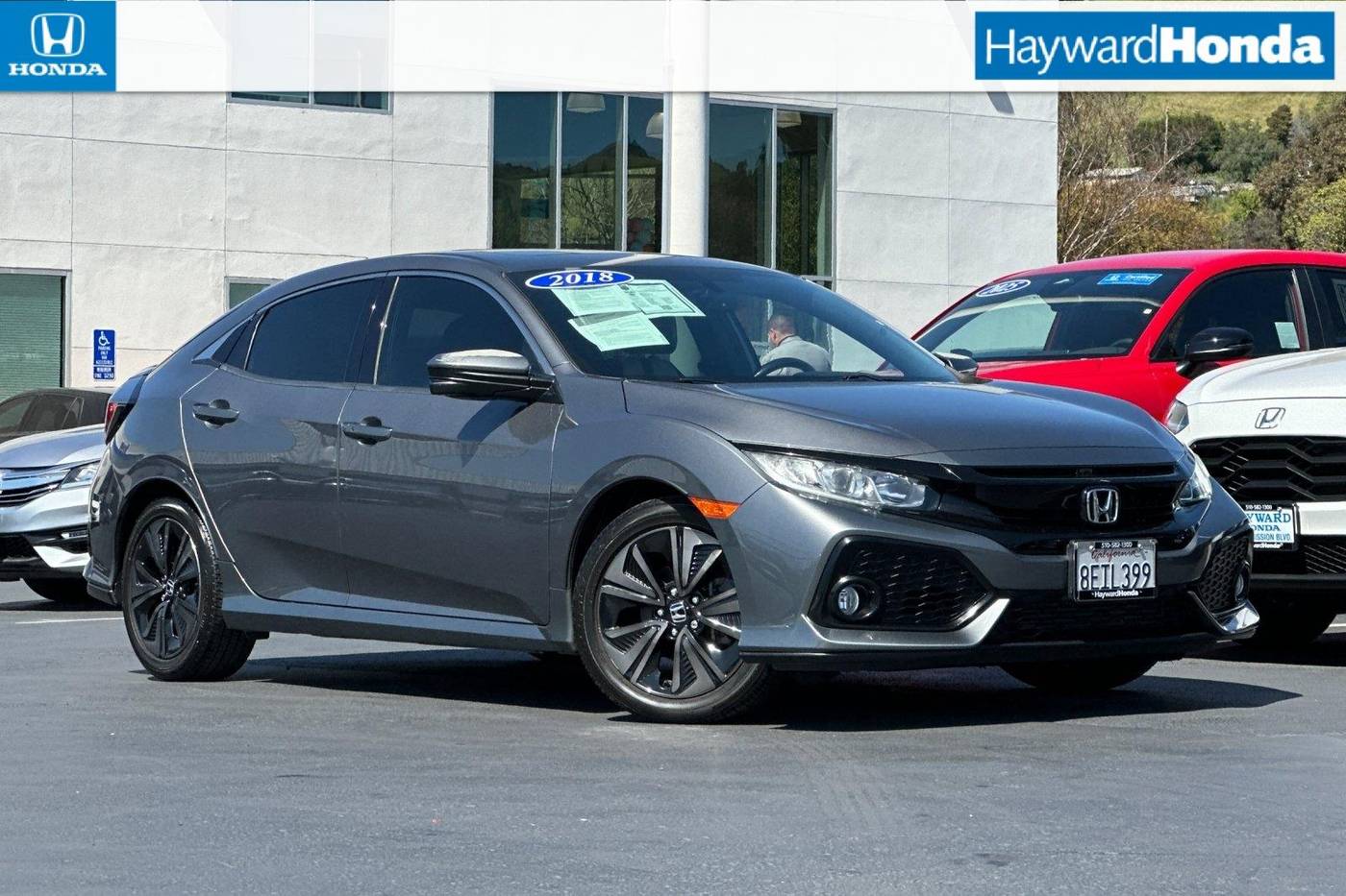 2018 Honda Civic EX-L Navi — Hatchback — 43,913 mi — Hayward, CA