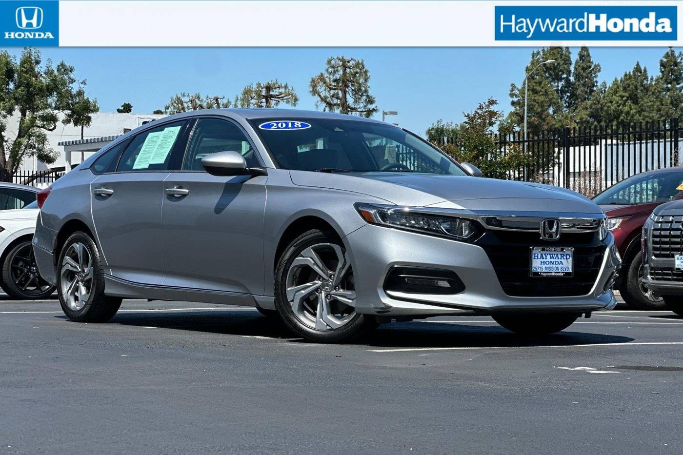 2018 Honda Accord EX — Sedan — 67,806 mi — Hayward, CA