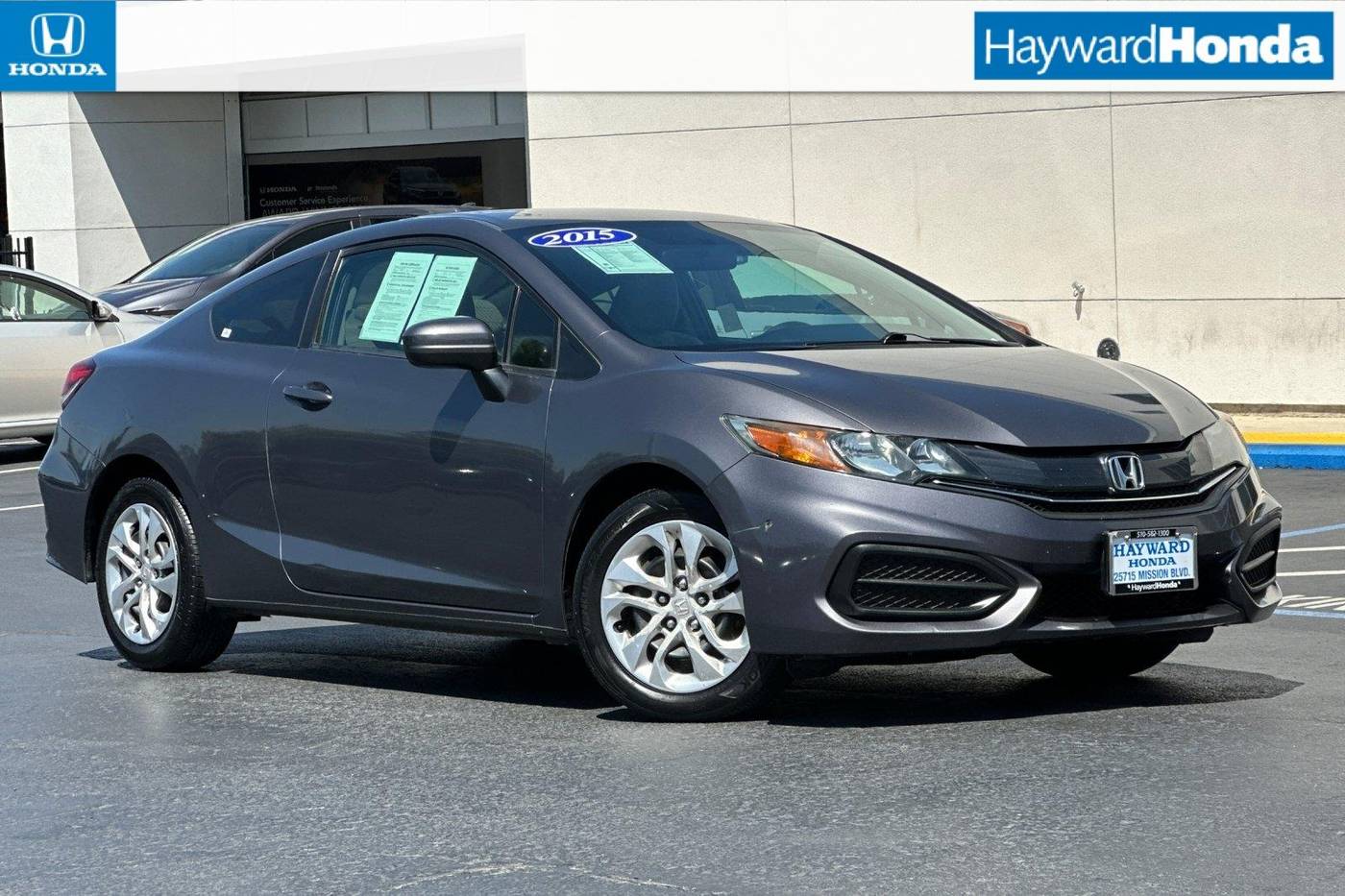 2015 Honda Civic LX — Coupe — 99,050 mi — Hayward, CA