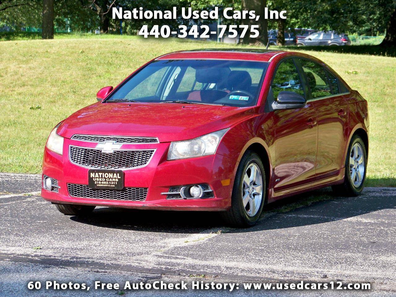 2012 Chevrolet Cruze 1LT — Sedan — 173,214 mi — Cleveland, OH