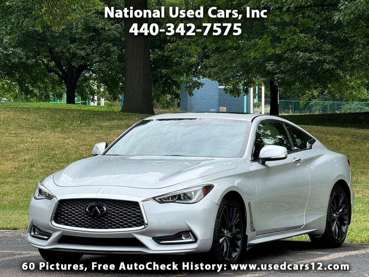 2019 INFINITI Q60 3.0t LUXE — Coupe — 47,109 mi — Cleveland, OH