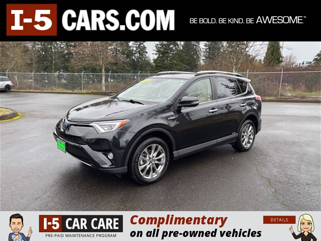 2018 Toyota RAV4 Hybrid Limited — SUV — 30,857 mi — Olympia, WA