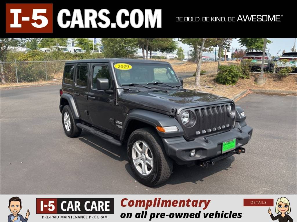 2019 Jeep Wrangler Sport S — SUV — 40,789 mi — Olympia, WA