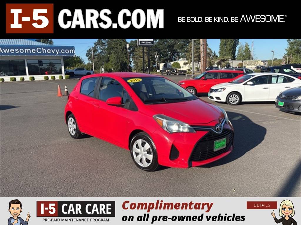 2015 Toyota Yaris LE — Hatchback — 123,042 mi — Olympia, WA