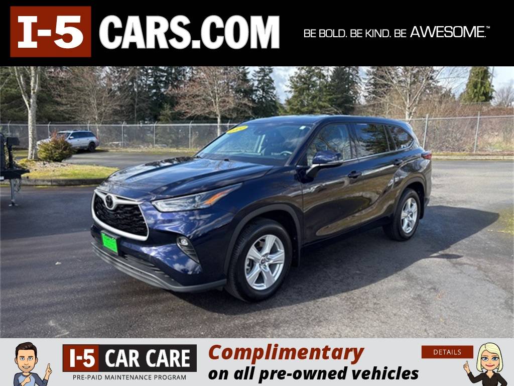 2022 Toyota Highlander LE — SUV — 44,690 mi — Olympia, WA