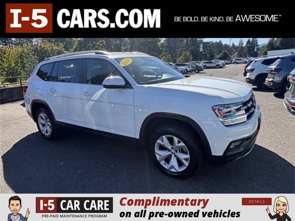 2018 Volkswagen Atlas SE with Technology — SUV — 90,293 mi — Olympia, WA