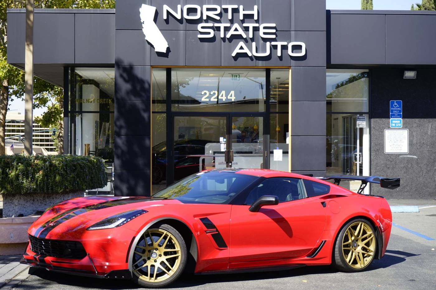 2018 Chevrolet Corvette Grand Sport 2LT — Coupe — 22,712 mi — Walnut Creek, CA