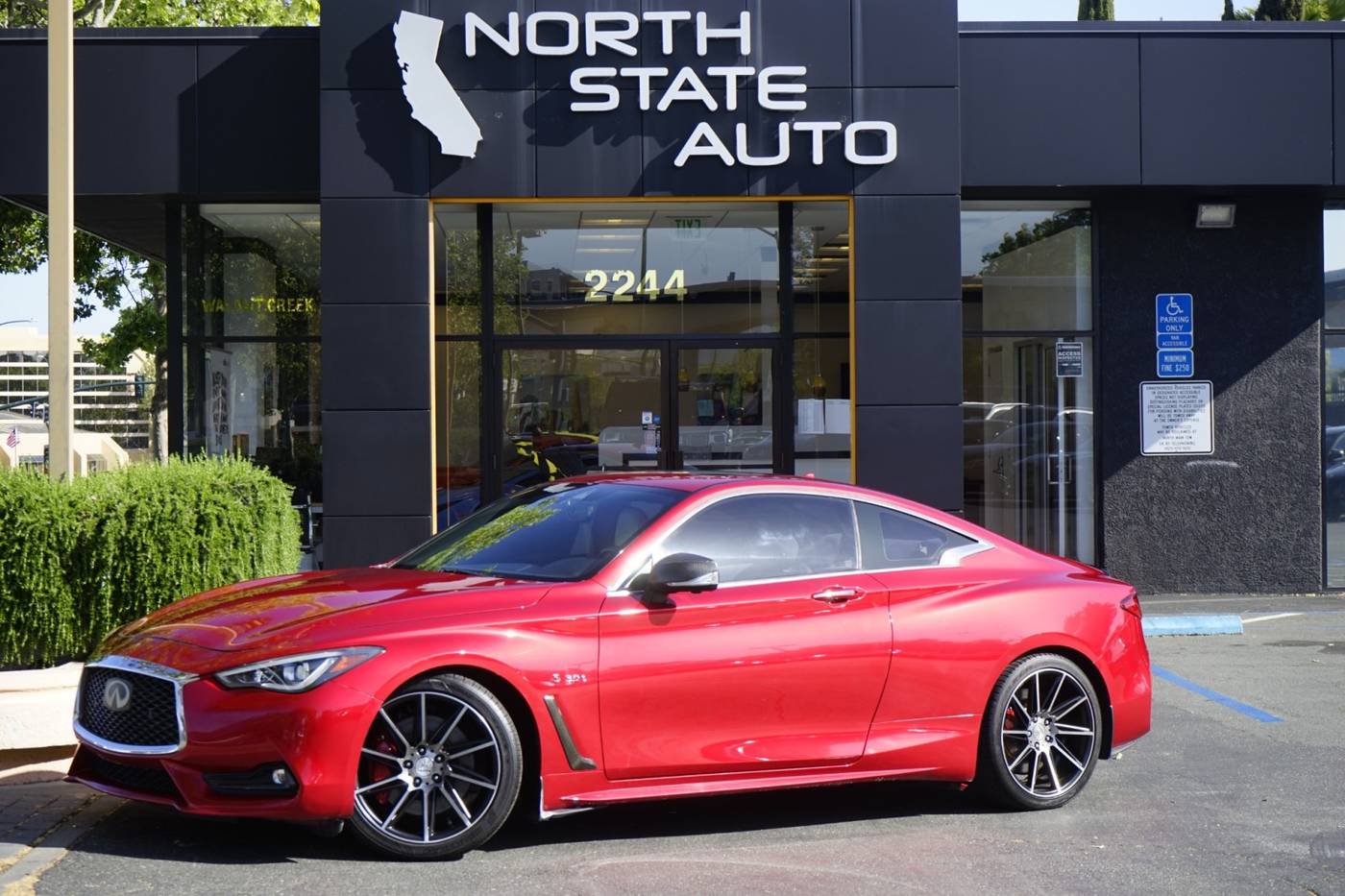 2017 INFINITI Q60 RED SPORT 400 — Coupe — 58,952 mi — Walnut Creek, CA