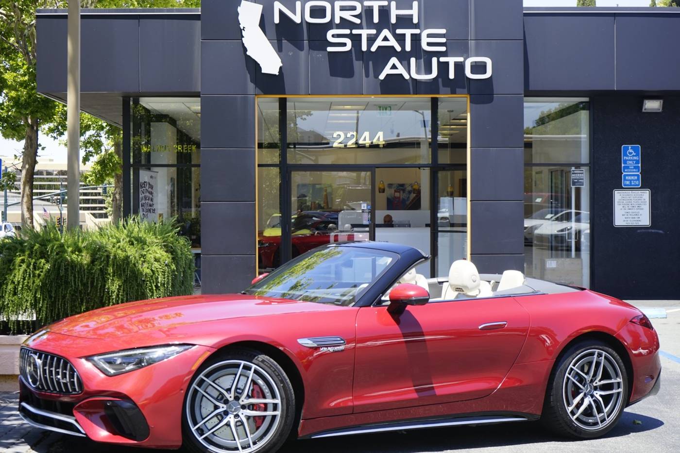 2022 Mercedes-Benz SL AMG SL 55 — Convertible — 18,555 mi — Walnut Creek, CA