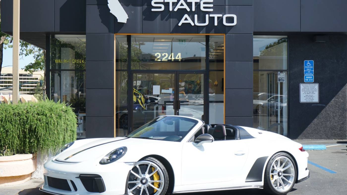 2019 Porsche 911 Speedster — Convertible — 3,699 mi — Walnut Creek, CA