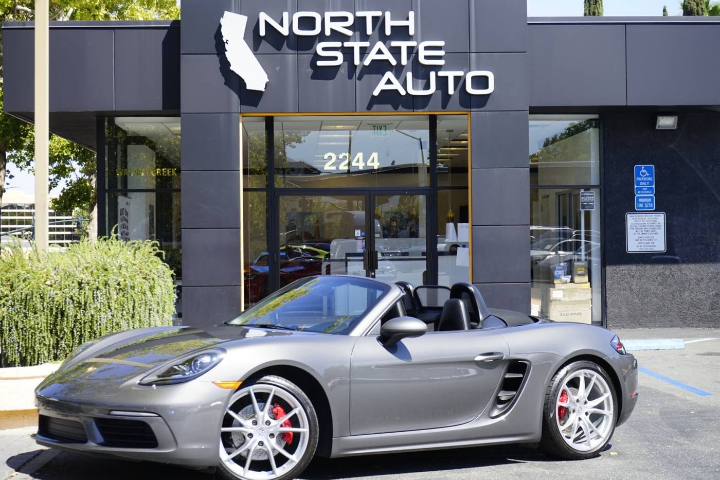 2021 Porsche 718 Boxster Standard — Convertible — 13,158 mi — Walnut Creek, CA