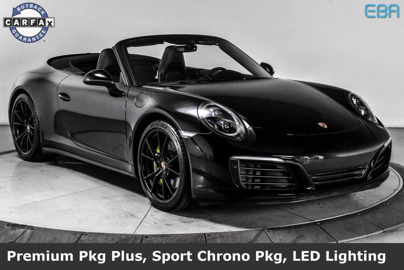 2018 Porsche 911 Carrera 4S — Convertible — 20,342 mi — Seattle, WA