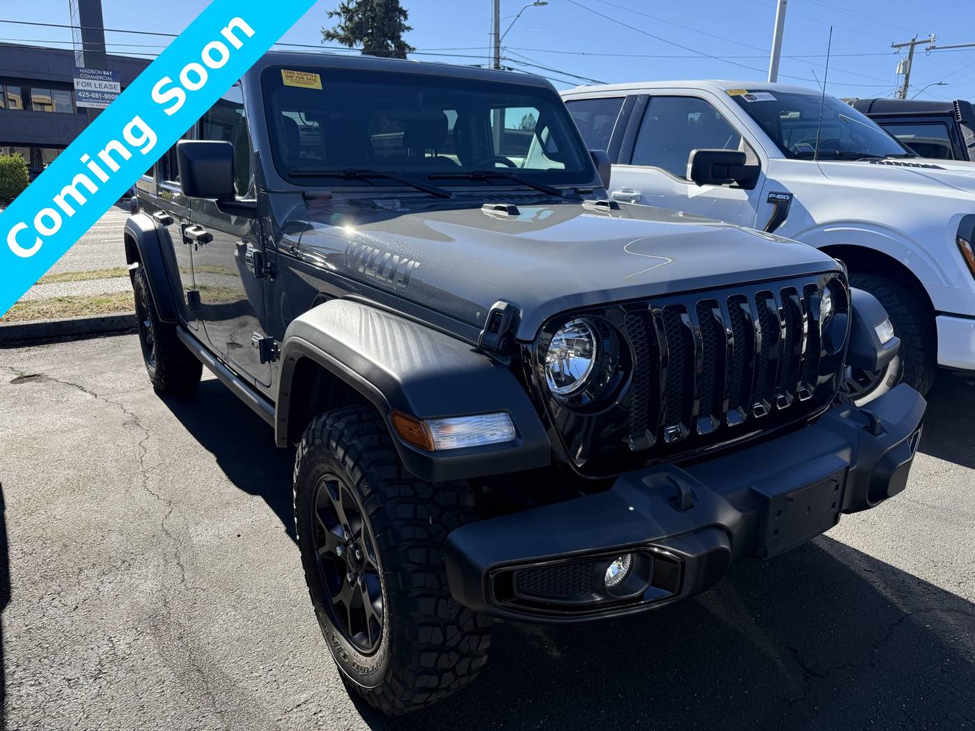2021 Jeep Wrangler Willys Sport — SUV — 15,521 mi — Seattle, WA
