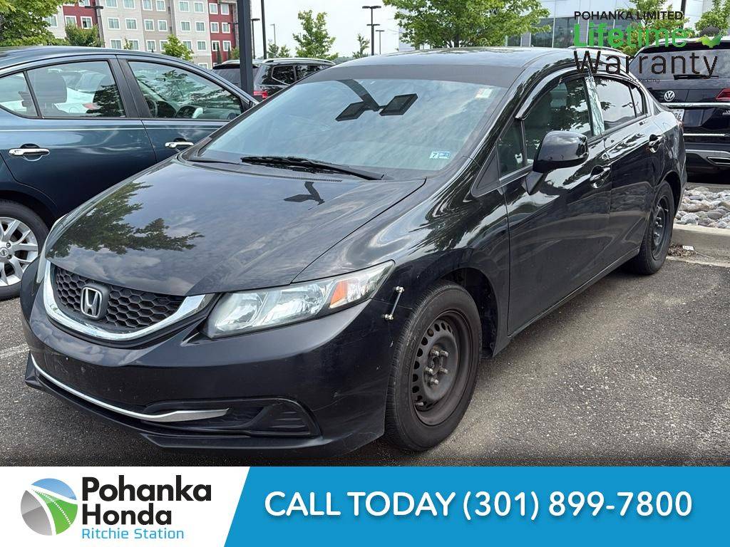 2013 Honda Civic LX — Sedan — 104,142 mi — Capitol Heights, MD