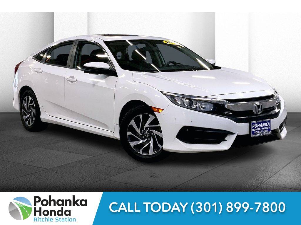 2017 Honda Civic EX — Sedan — 91,160 mi — Capitol Heights, MD