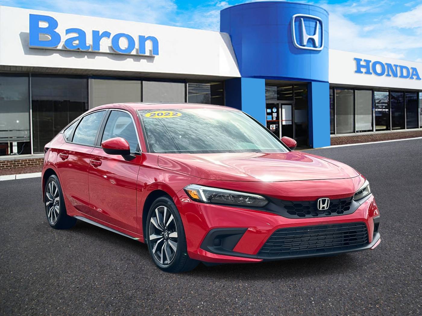 2022 Honda Civic EX-L — Hatchback — 39,107 mi — Patchogue, NY