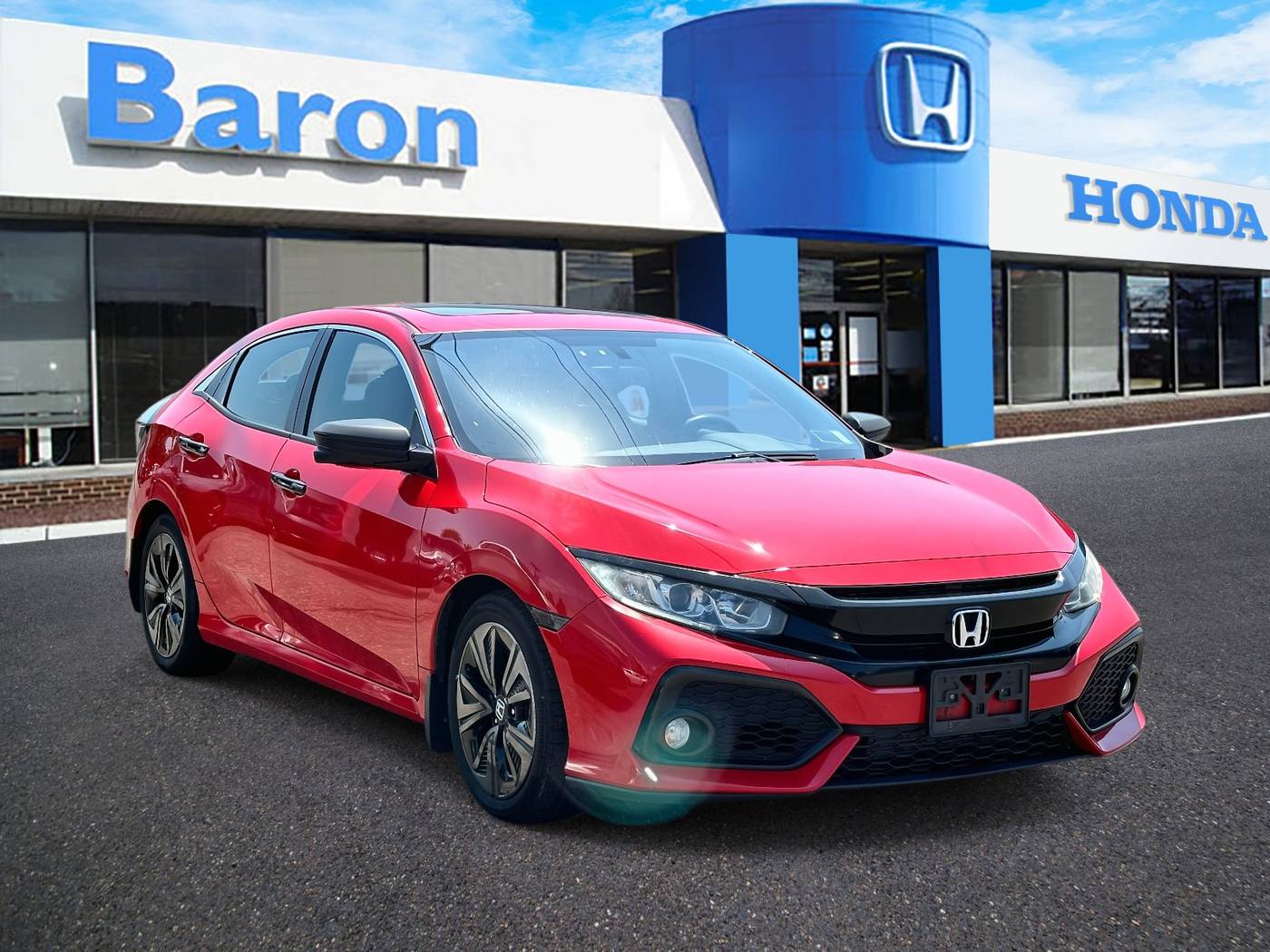 2017 Honda Civic EX — Hatchback — 96,494 mi — Patchogue, NY