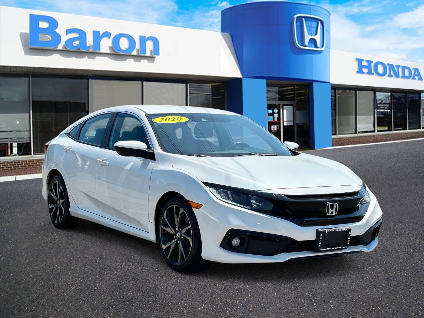 2020 Honda Civic Sport — Sedan — 47,716 mi — Patchogue, NY