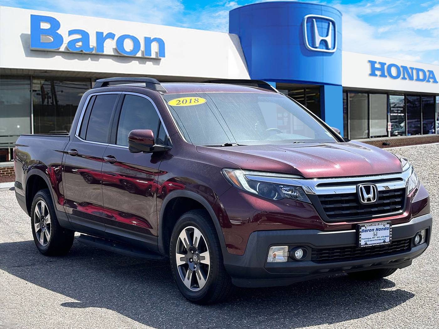 2018 Honda Ridgeline RTL-T — Pickup Truck — 59,692 mi — Patchogue, NY