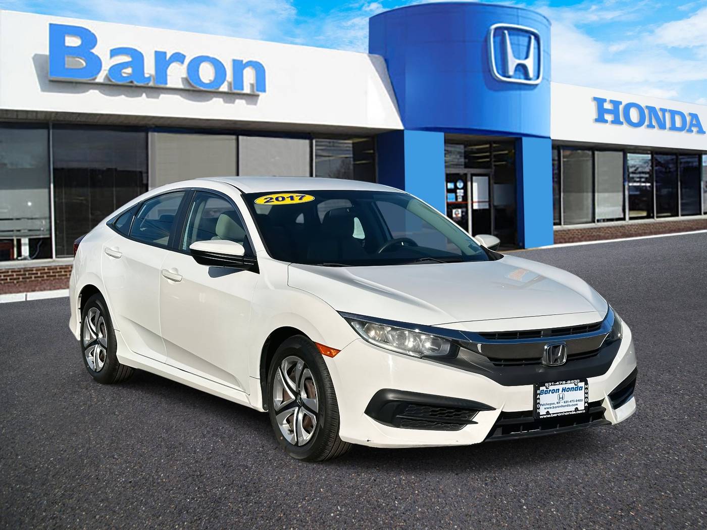 2017 Honda Civic LX — Sedan — 48,870 mi — Patchogue, NY