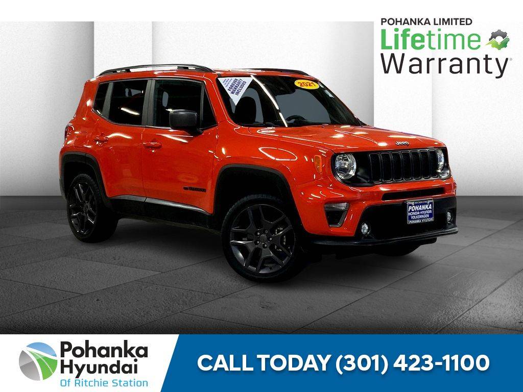 2021 Jeep Renegade 80th Edition — SUV — 9,084 mi — Capitol Heights, MD