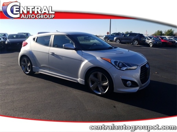 2014 Hyundai Veloster Turbo With Black Interior Manual For
