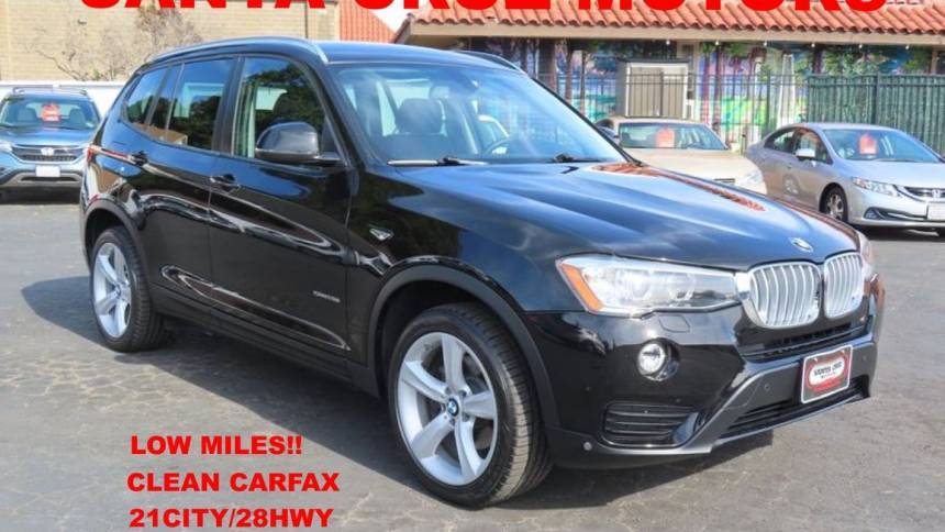 2017 BMW X3 28i — SUV — 52,353 mi — Santa Cruz, CA