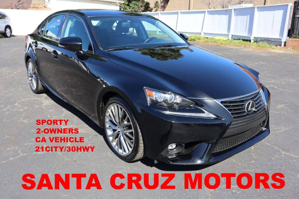 2015 Lexus IS IS 250 — Sedan — 108,732 mi — Santa Cruz, CA