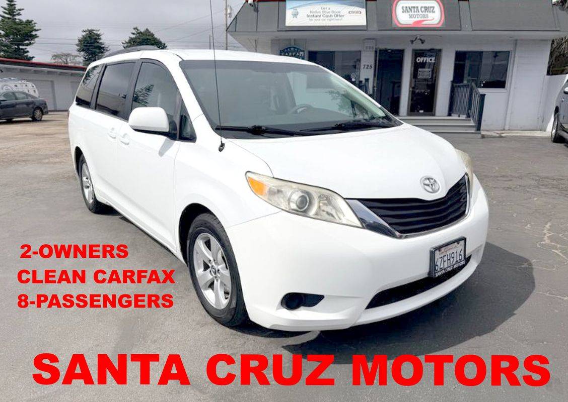 2013 Toyota Sienna LE — Minivan — 112,219 mi — Santa Cruz, CA