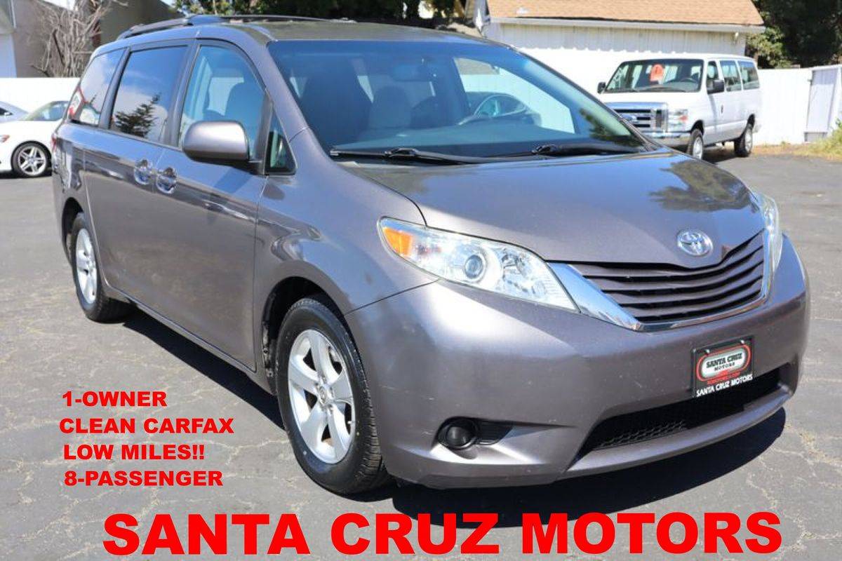 2015 Toyota Sienna LE — Minivan — 83,676 mi — Santa Cruz, CA