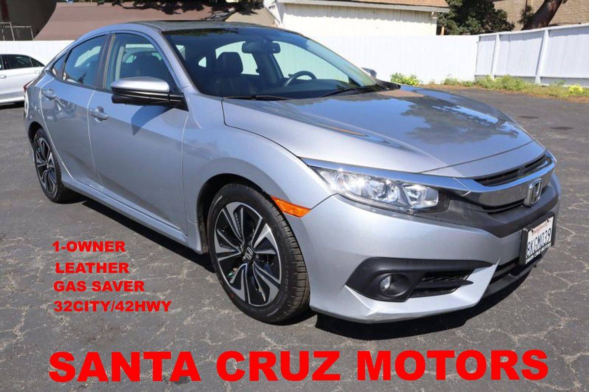 2018 Honda Civic EX-L — Sedan — 52,747 mi — Santa Cruz, CA