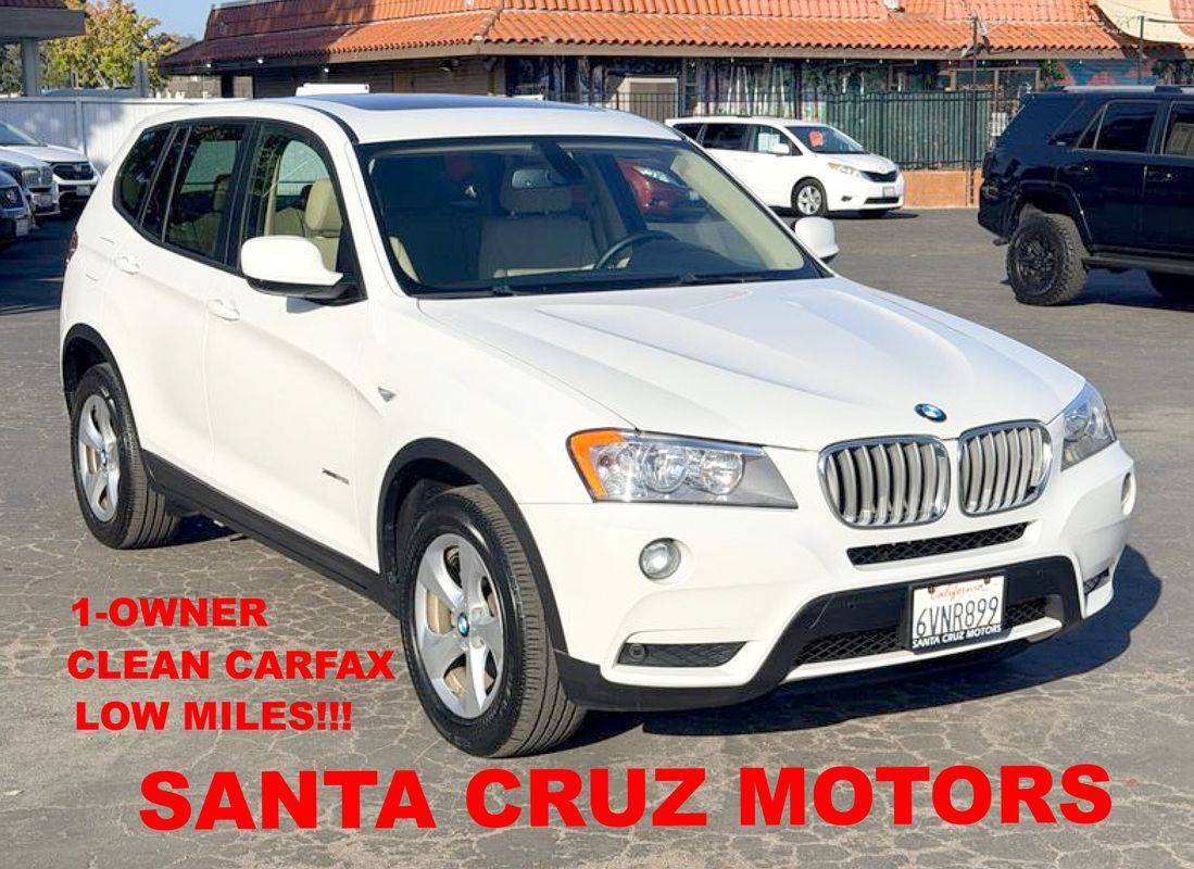 2012 BMW X3 28i — SUV — 64,488 mi — Santa Cruz, CA