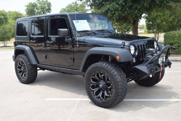 Jeep Wrangler Wheels Black