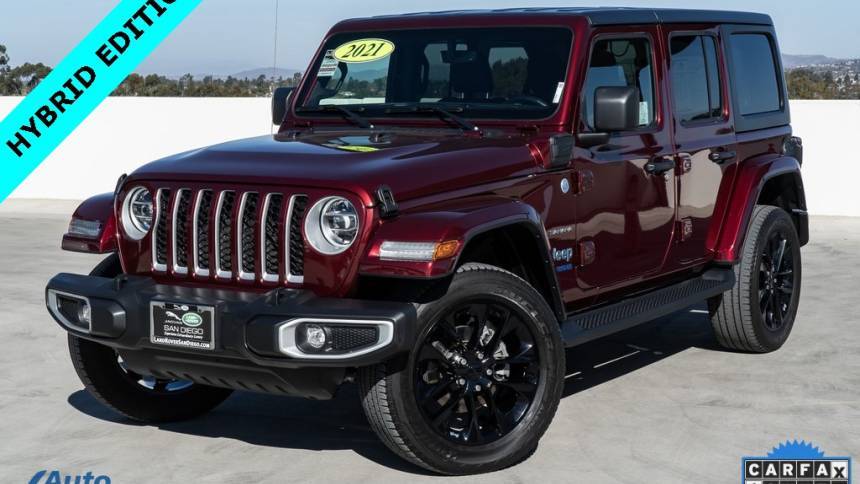 2021 Jeep Wrangler Sahara 4xe — SUV — 36,620 mi — San Diego, CA
