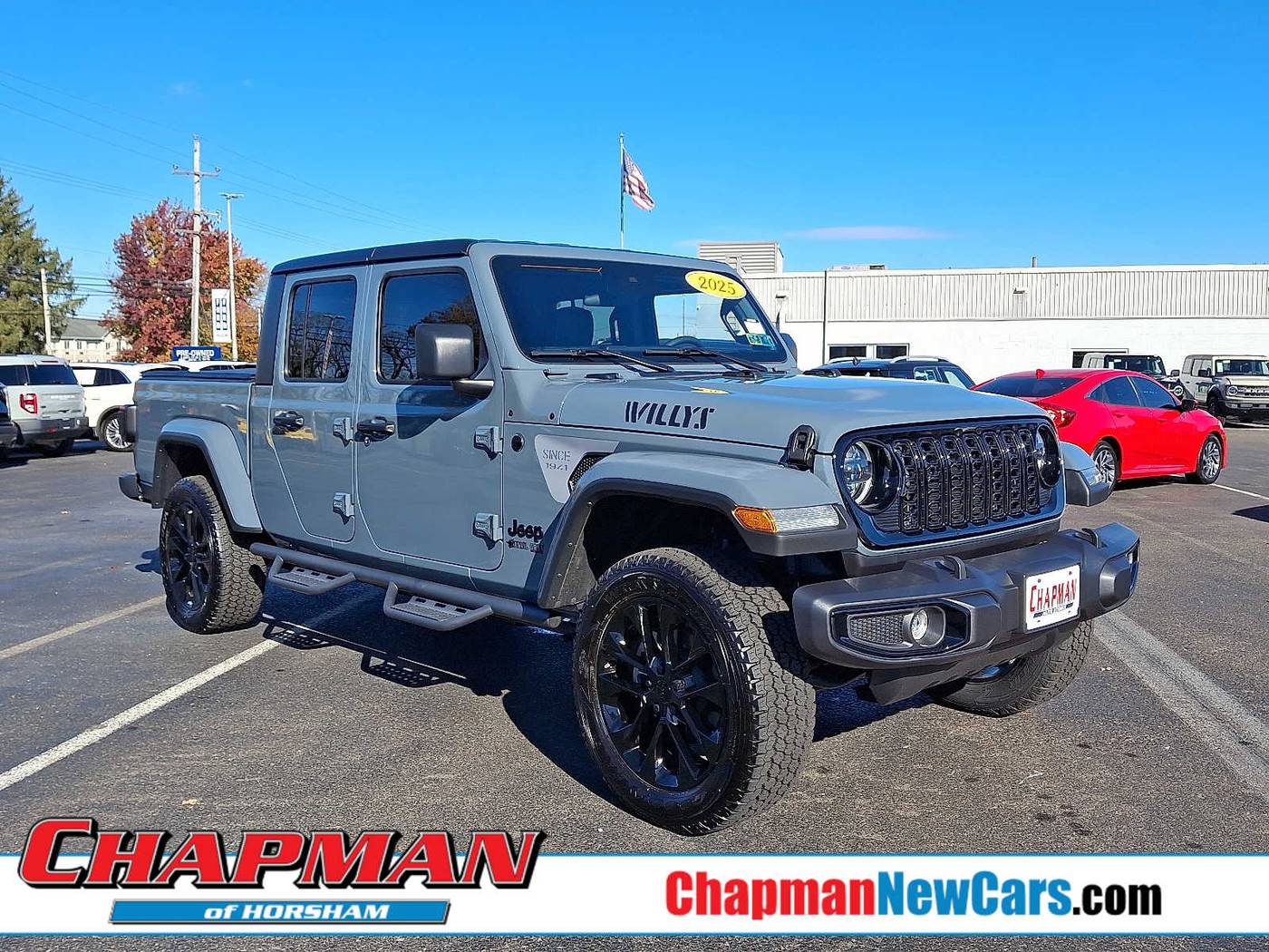 2025 Jeep Gladiator Willys — Pickup Truck — 1,486 mi — Horsham, PA