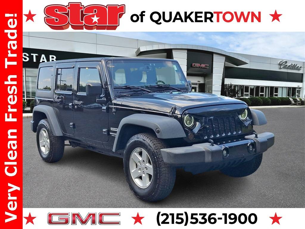 2017 Jeep Wrangler Sport — SUV — 89,898 mi — Quakertown, PA