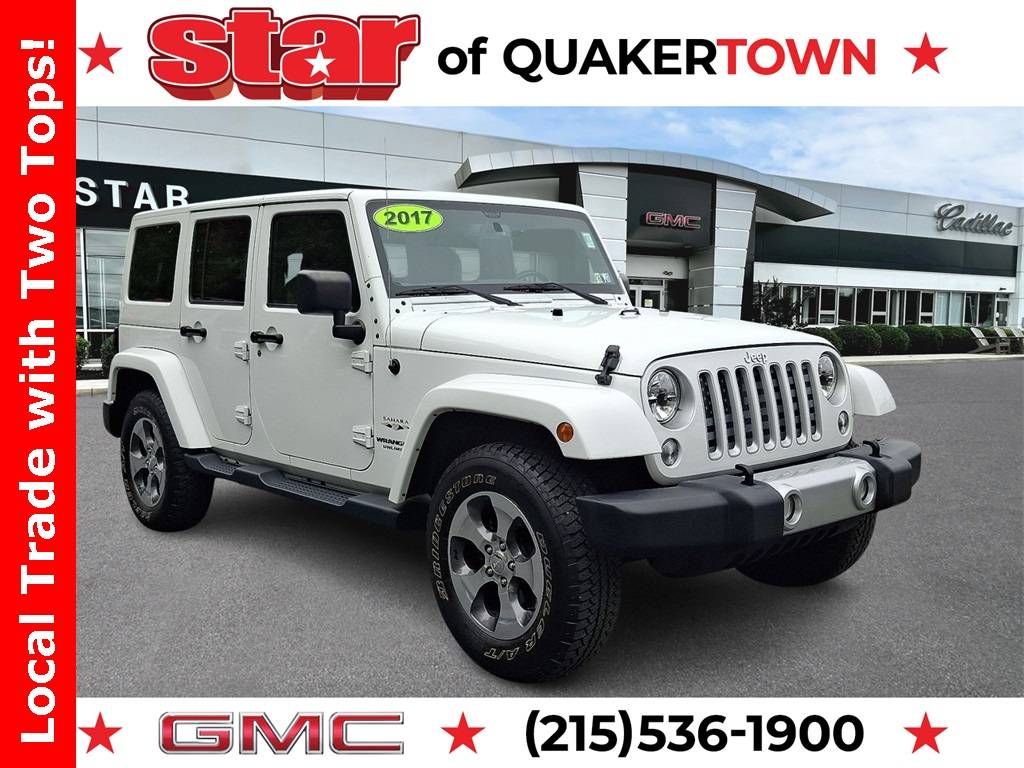 2017 Jeep Wrangler Sahara — SUV — 64,013 mi — Quakertown, PA