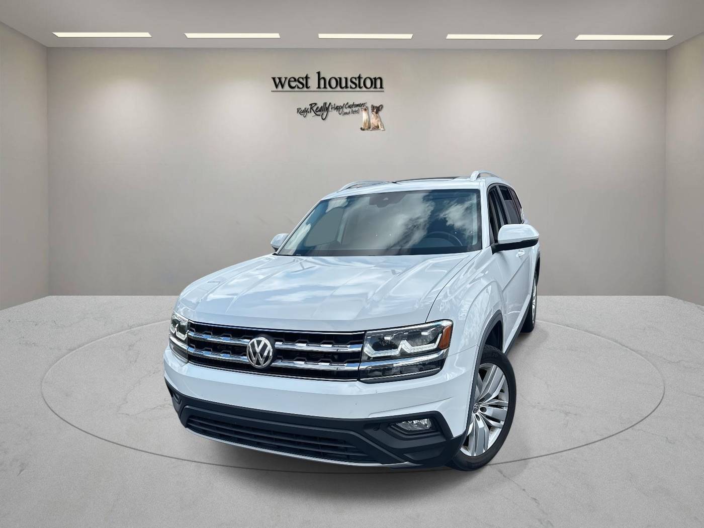 2019 Volkswagen Atlas SE with Technology — SUV — 70,245 mi — Houston, TX