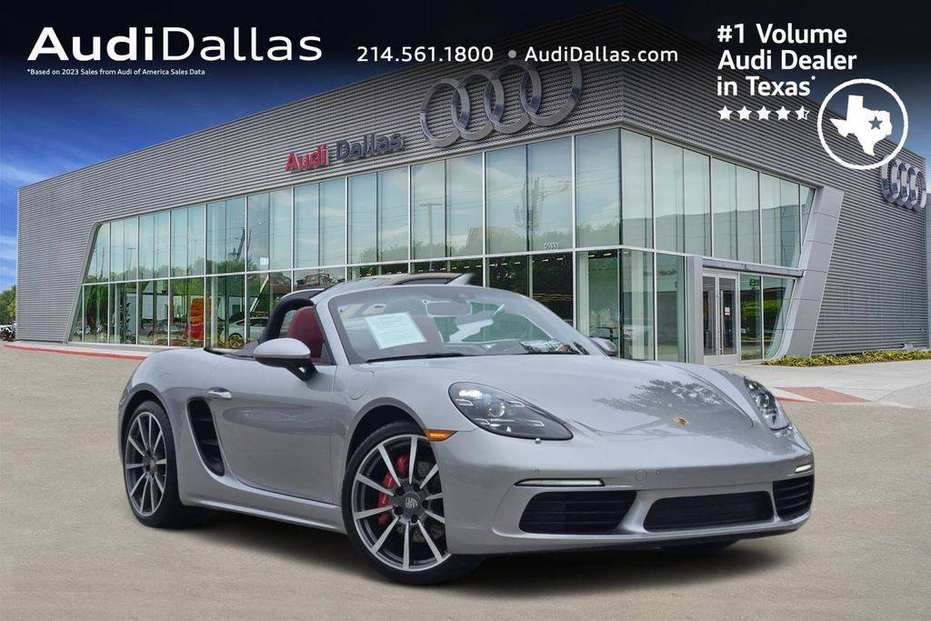 2022 Porsche 718 Boxster S — Convertible — 3,824 mi — Dallas, TX