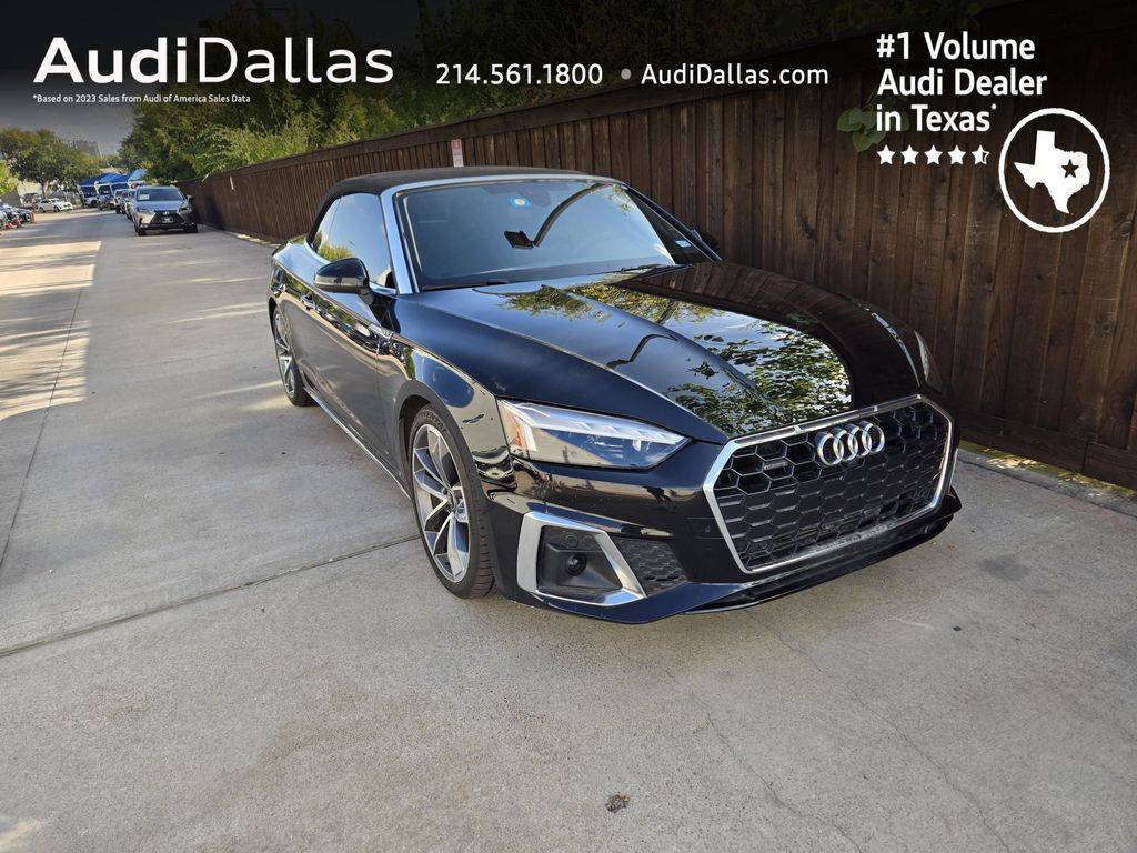 2023 Audi A5 Premium Plus — Convertible — 14,141 mi — Dallas, TX