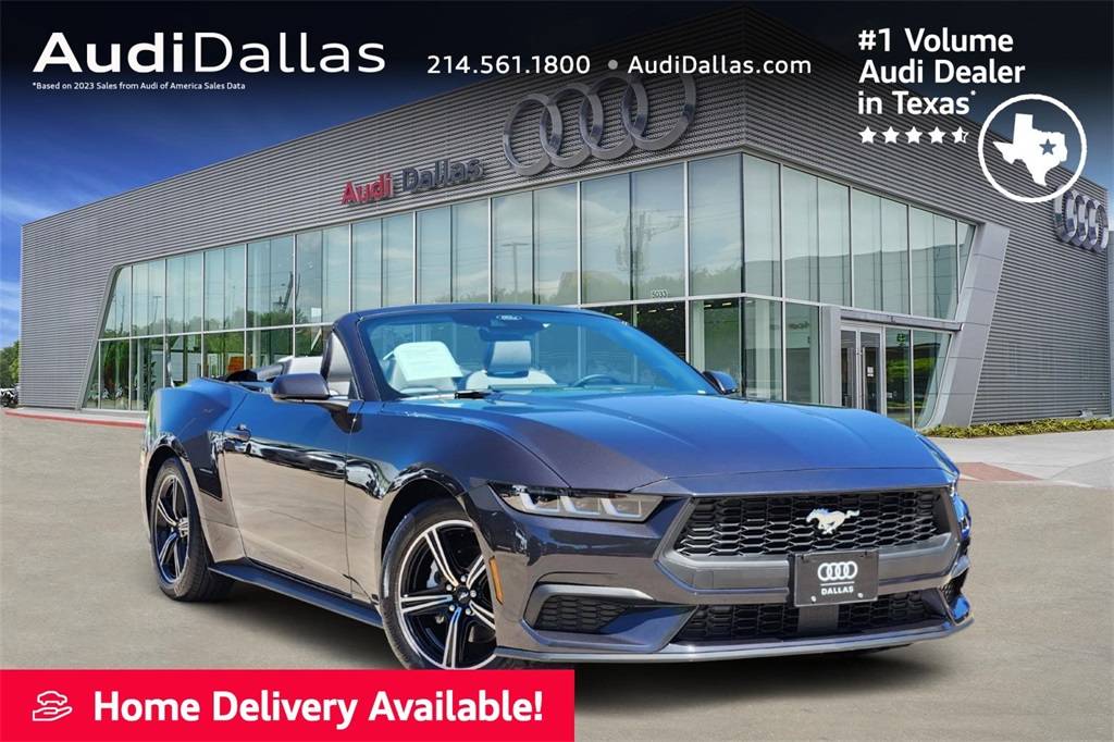 2024 Ford Mustang EcoBoost — Convertible — 1,070 mi — Dallas, TX