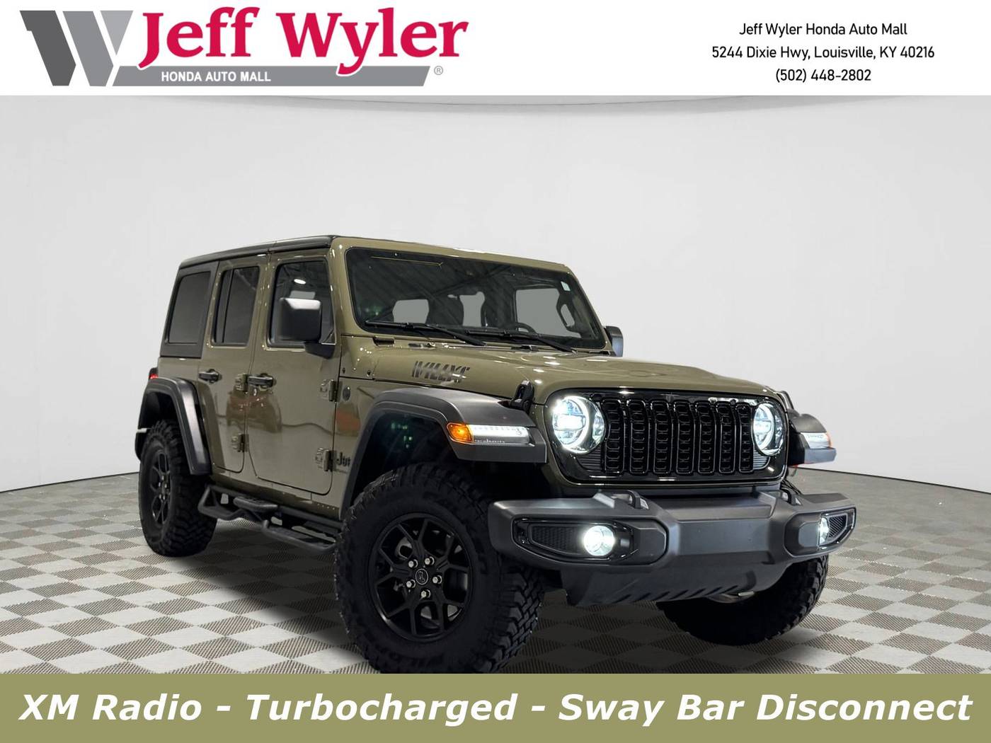 2025 Jeep Wrangler Willys — SUV — 6,124 mi — Louisville, KY