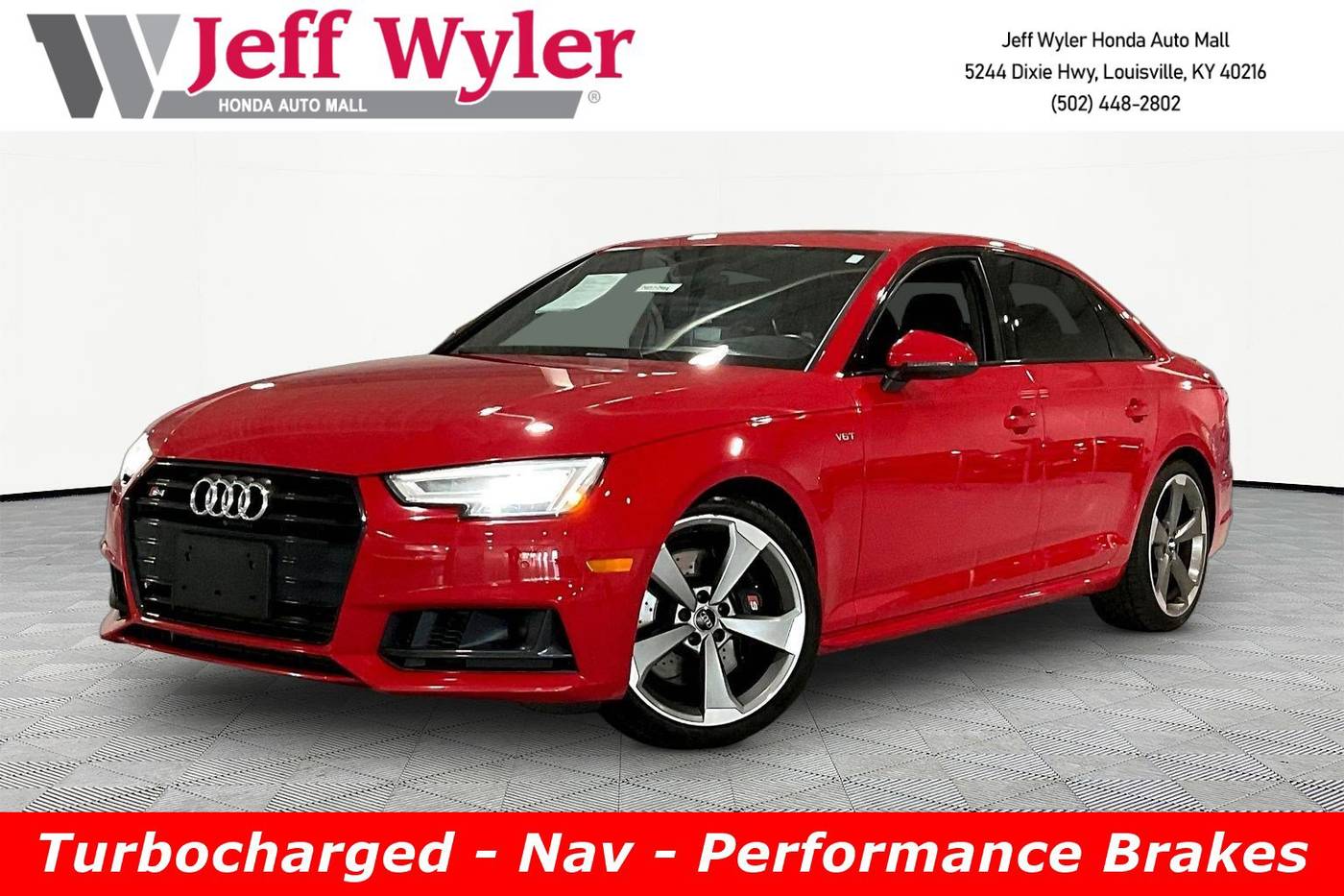 2018 Audi S4 Prestige — Sedan — 75,865 mi — Louisville, KY