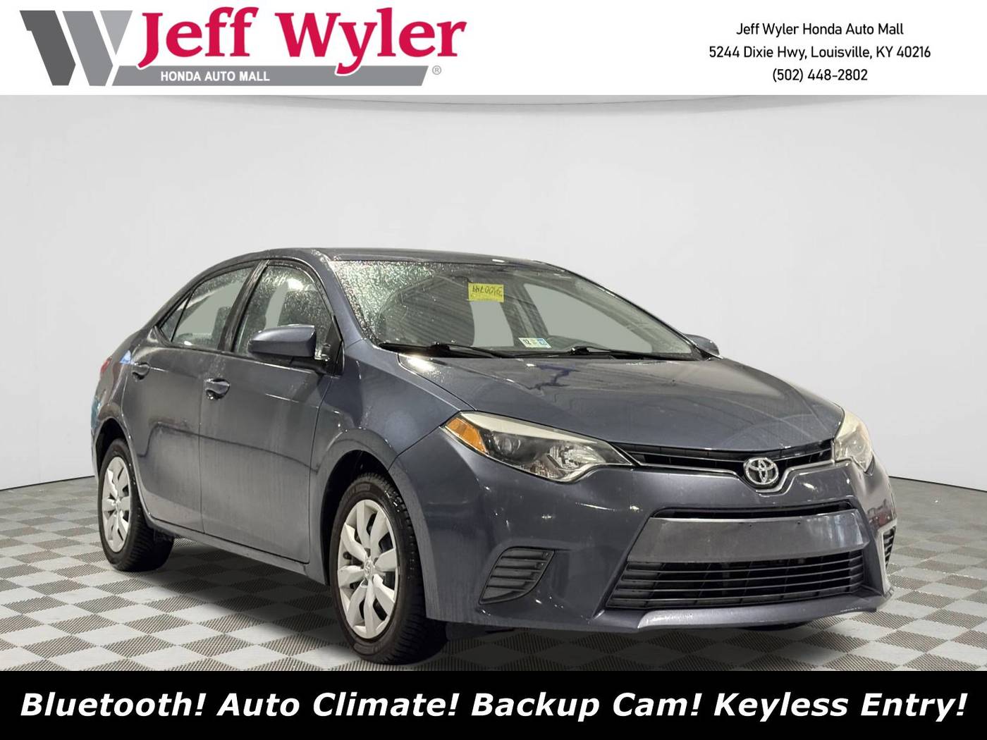 2015 Toyota Corolla LE — Sedan — 125,364 mi — Louisville, KY