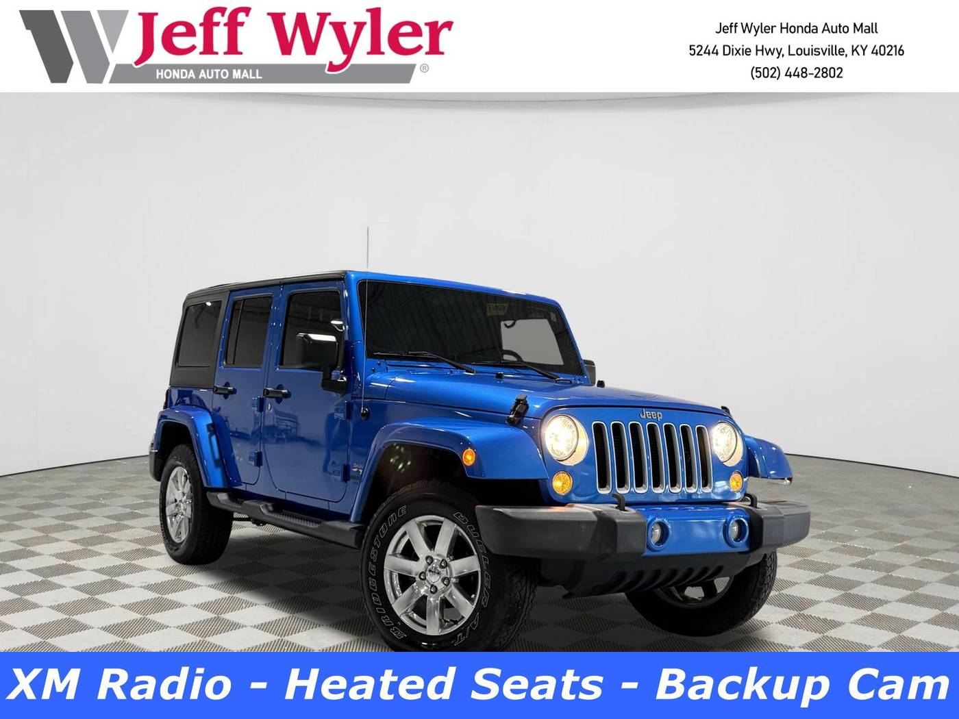 2016 Jeep Wrangler Sahara — SUV — 67,416 mi — Louisville, KY