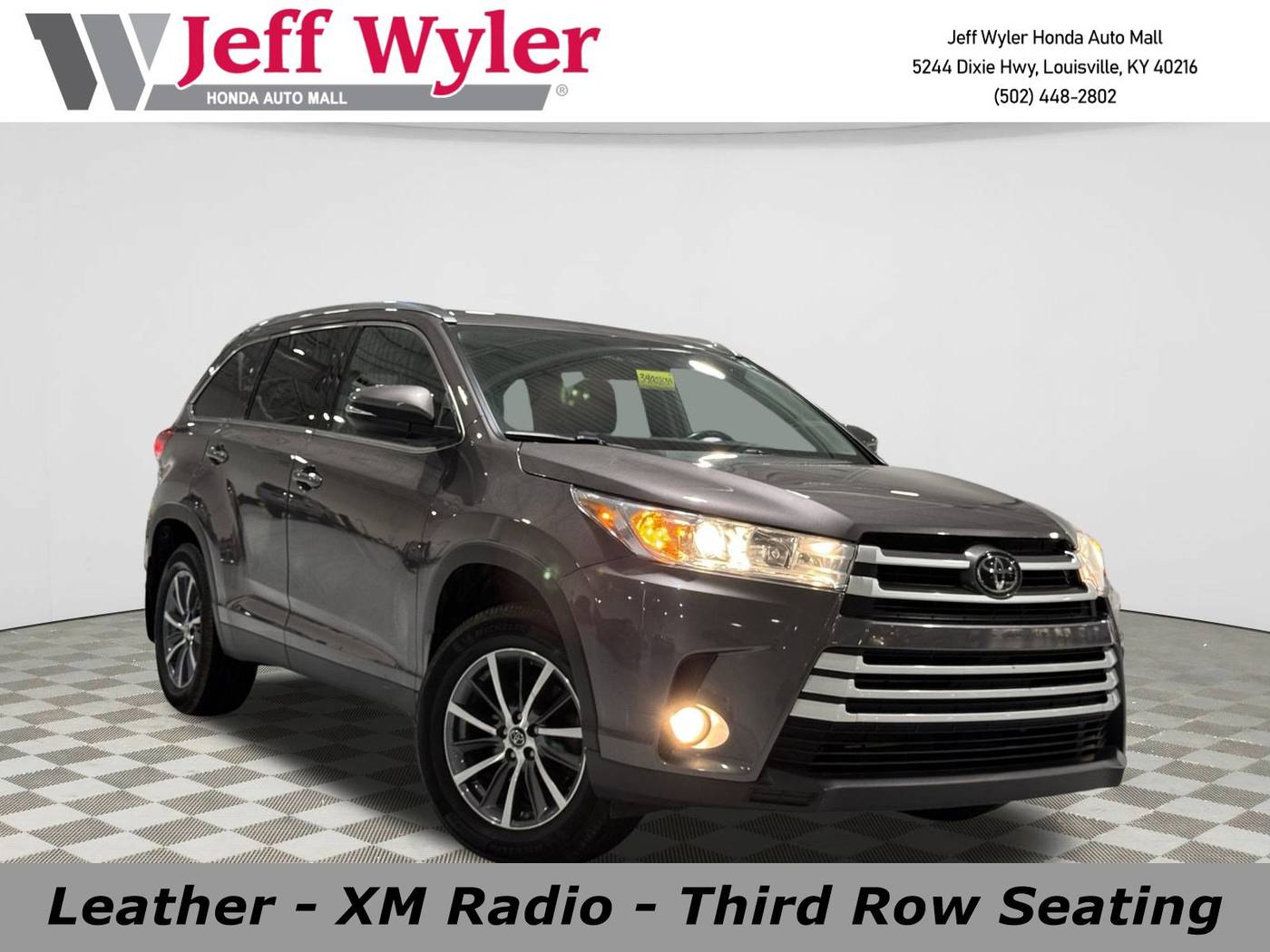 2019 Toyota Highlander XLE — SUV — 87,196 mi — Louisville, KY