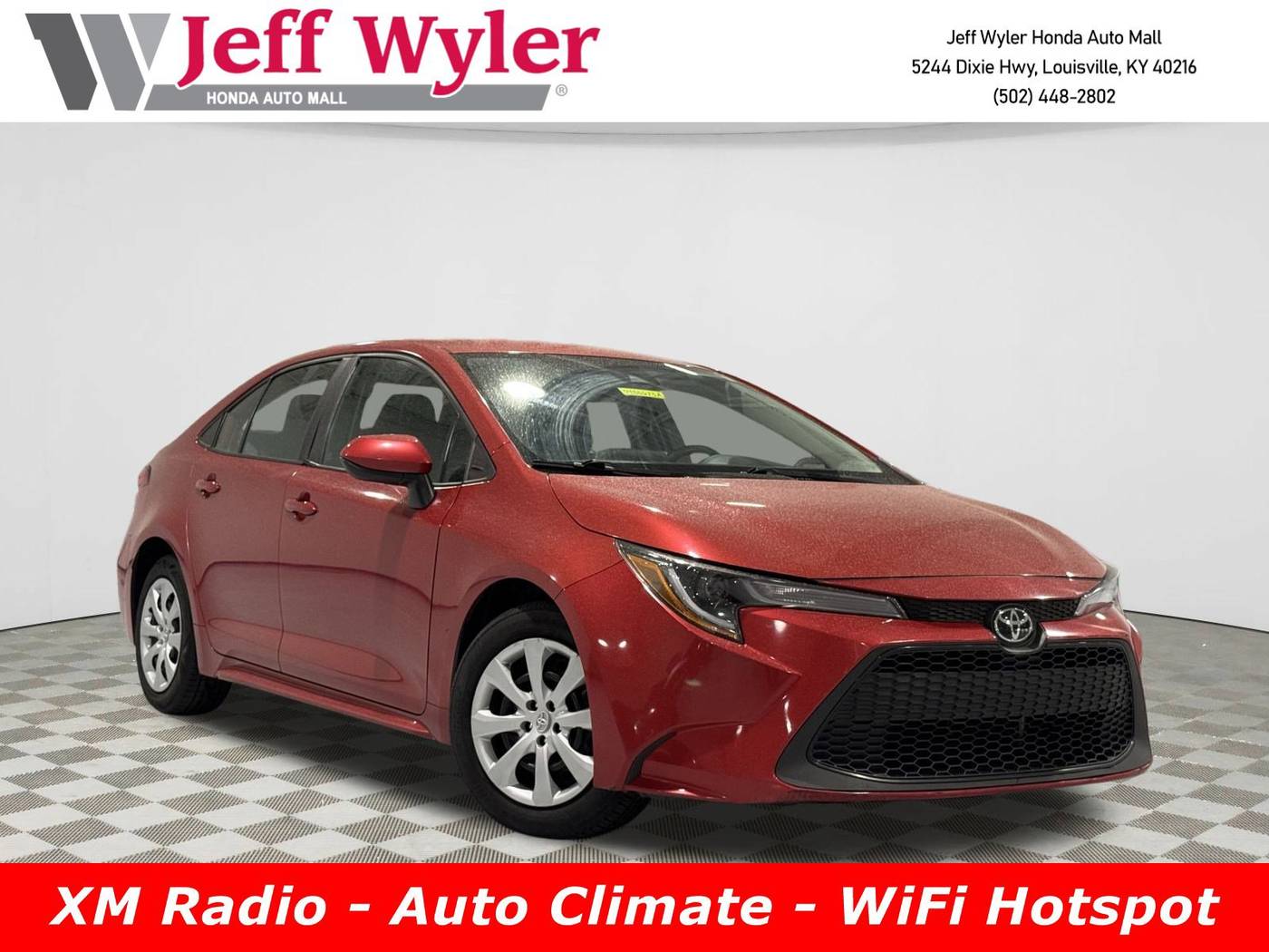 2021 Toyota Corolla LE — Sedan — 139,102 mi — Louisville, KY
