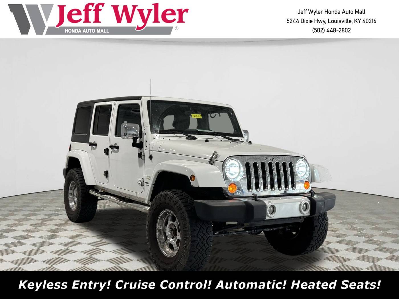 2012 Jeep Wrangler Sahara — SUV — 70,196 mi — Louisville, KY