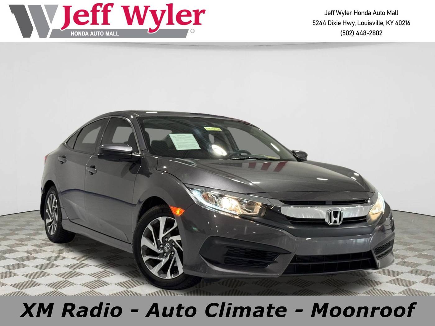 2018 Honda Civic EX — Sedan — 88,097 mi — Louisville, KY